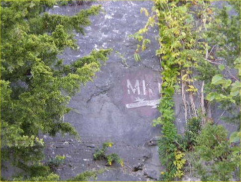 MKT logo on bluff